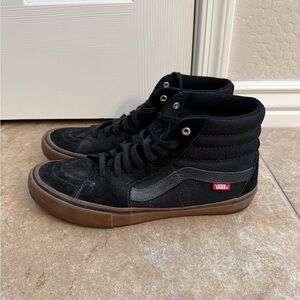 Vans Men's Black High-Top Sneakers